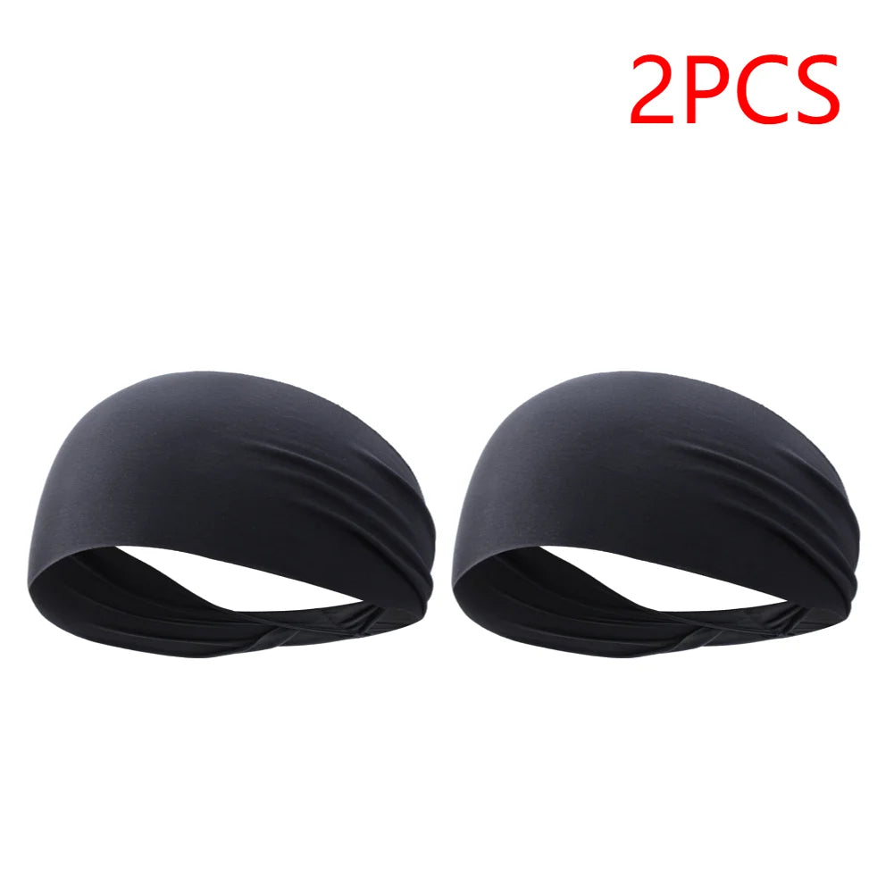 APWIKOGER Elastic Sports Headband For Men And Women SweatWicking