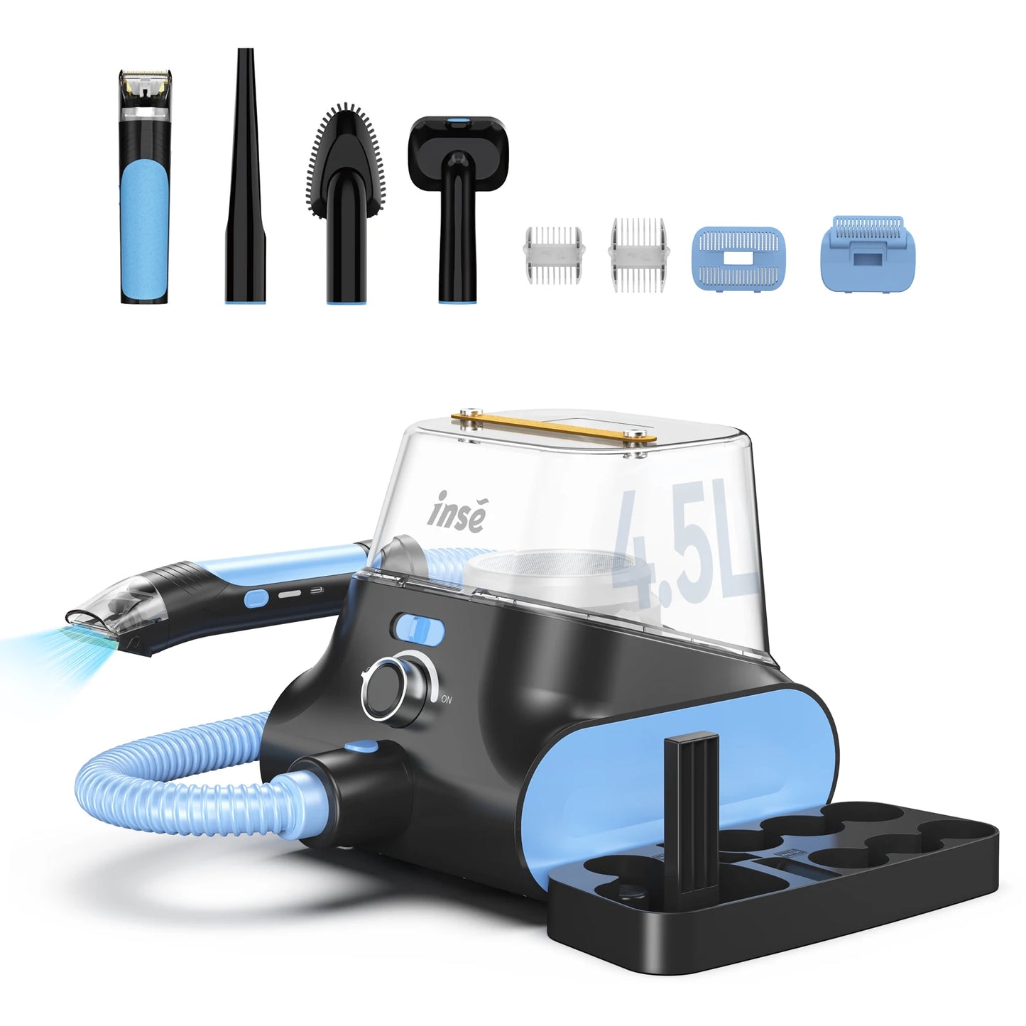 INSE P30 Ultra Quiet Dog Grooming Vacuum For Pet Hair