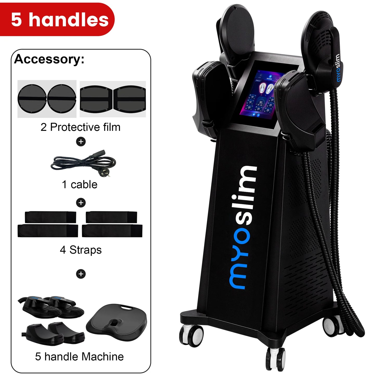 MYOSLIM EMS Body Slimming Machine For Muscle Toning Fat Burning