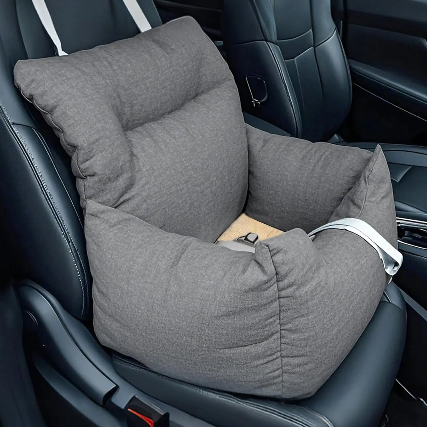HiMISS Dog Booster Car Seat For Small Dogs With Cushion