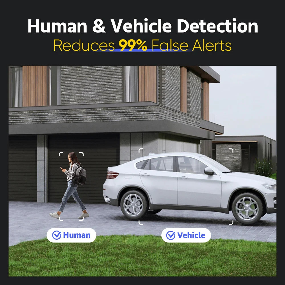 ANNKE 12MP PoE Security Camera With Dual Light Night Vision