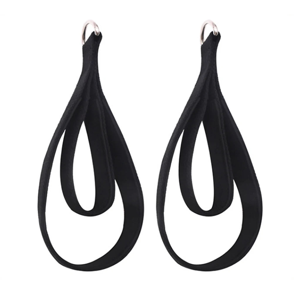 Pilates Double Loop Straps D-Ring Yoga Straps for Home Workouts