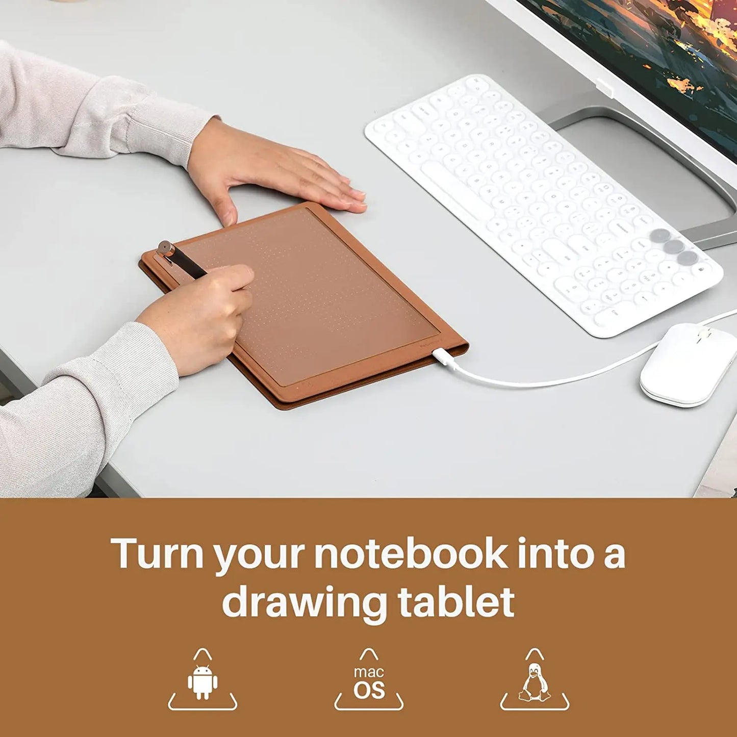 Huion Note X10 Wireless Graphics Tablet iPad iOS Android