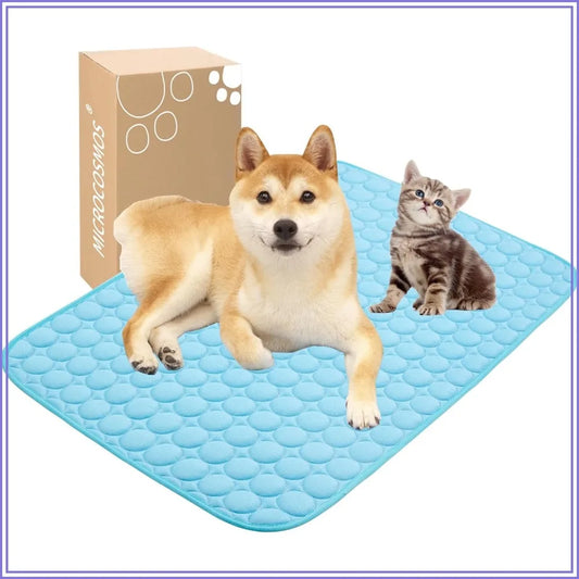 Summer Cooling Mat & Sleeping Pad for Pets and People