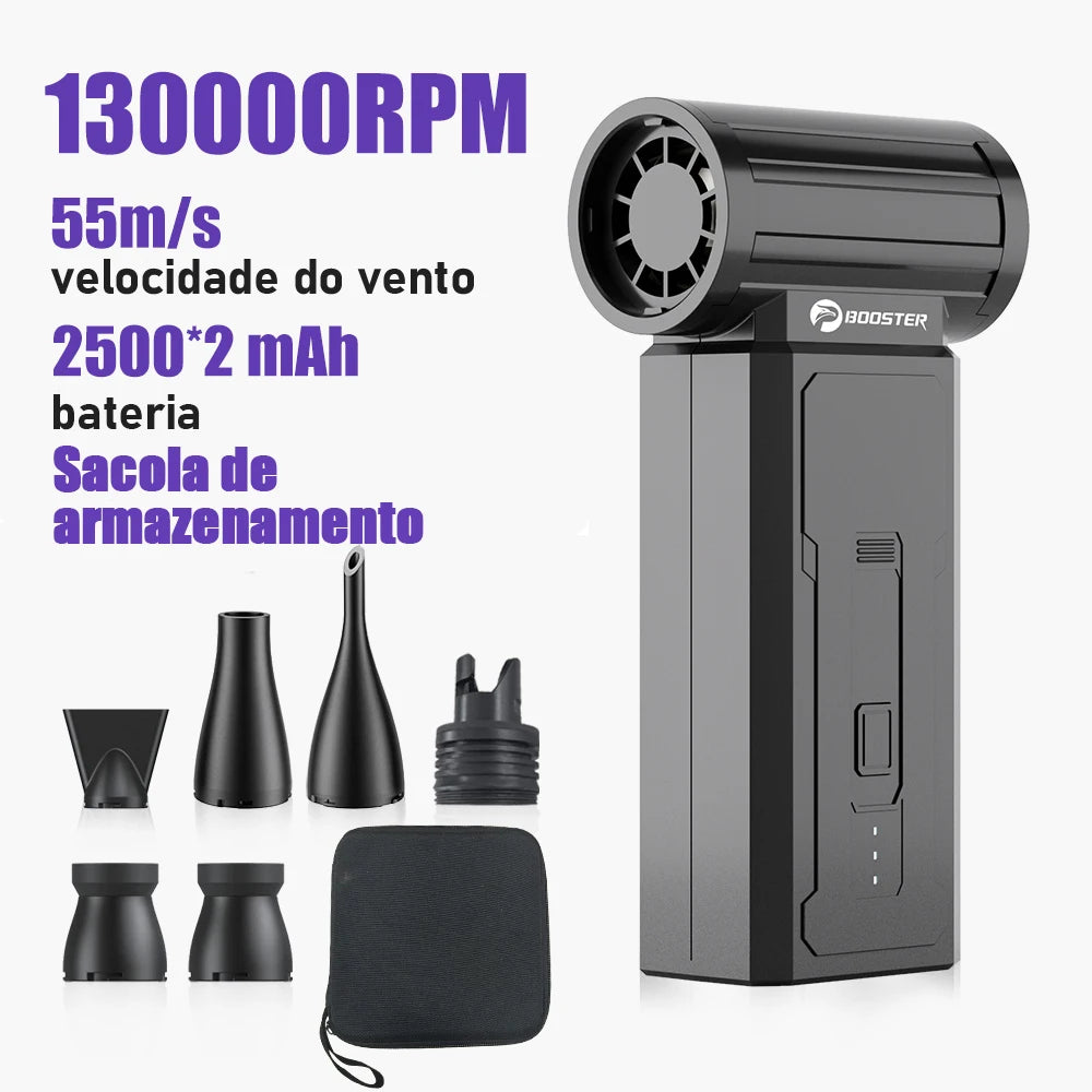 BOOSTER W01 Mini Turbo Fan Jet Powerful Air Blower