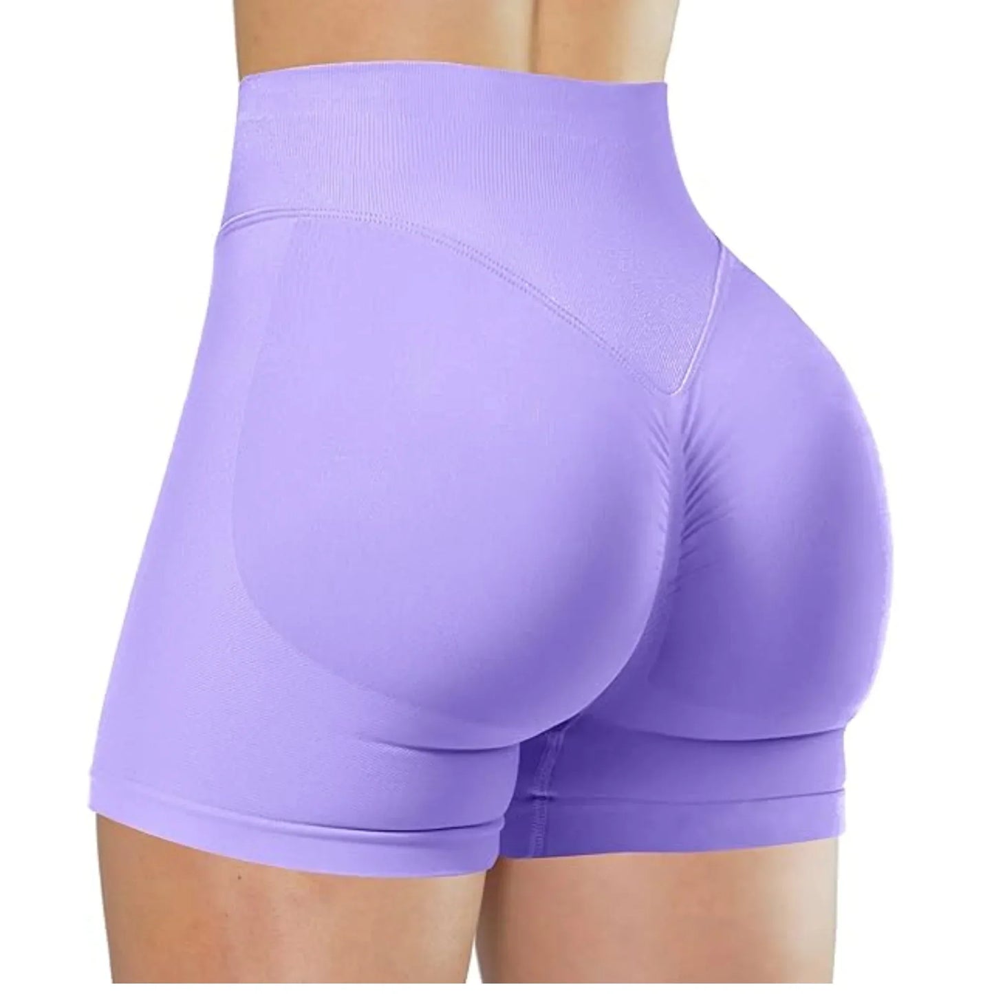 Summer High Waisted Yoga Shorts For Women Workout Fitness