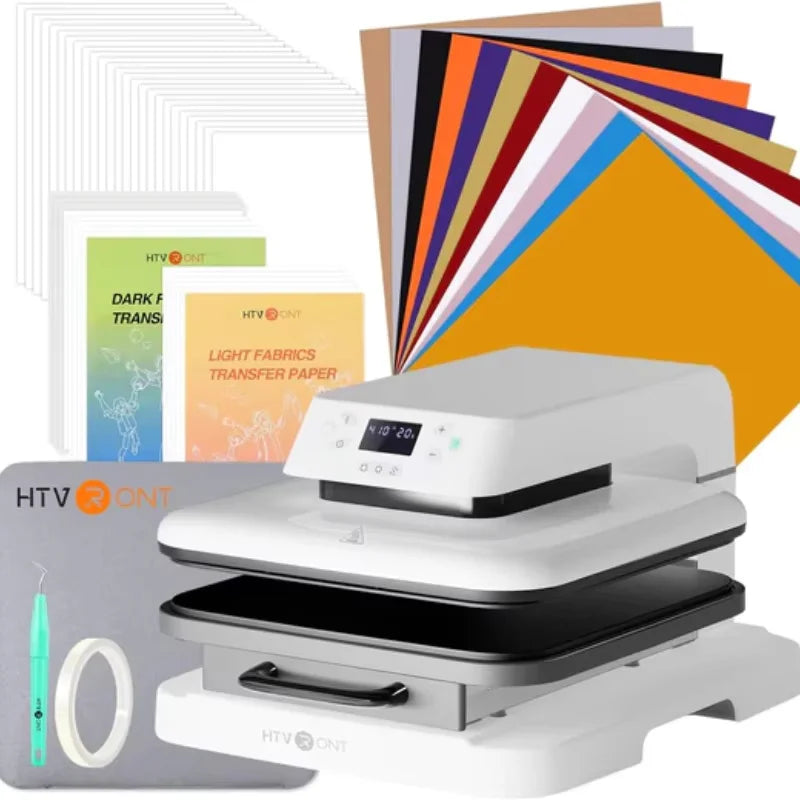 HTVRONT Auto Heat Press Machine For T Shirts And Sublimation