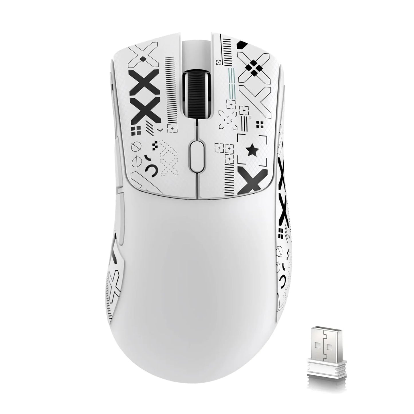 Attack Shark R1 Wireless Gaming Mouse Tri Mode Connectivity