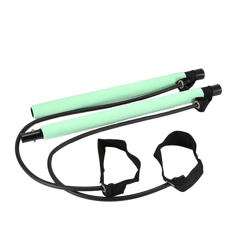 None Multifunctional Pilates Bar With Resistance Bands