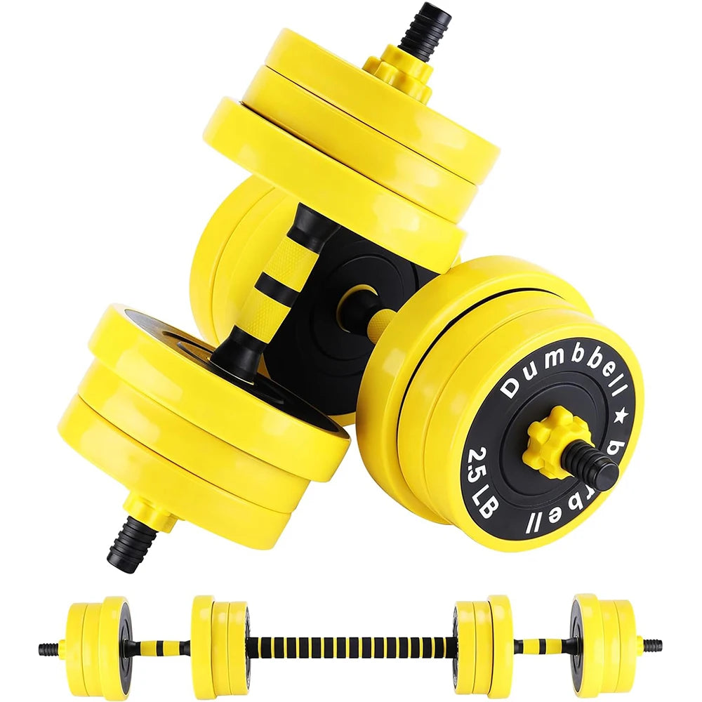 HiMISS 2-In-1 Adjustable Dumbbell Set For Home Gym