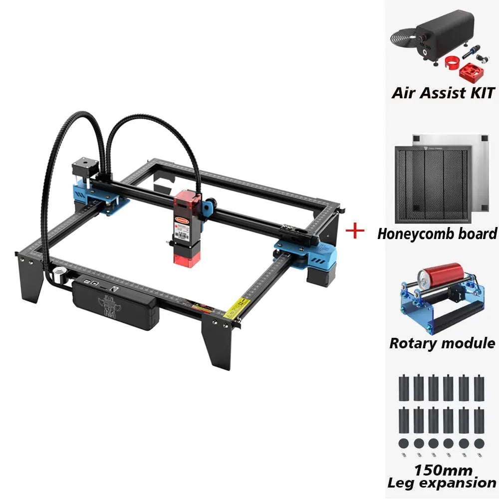 Two Trees TTS-10 Pro Laser Engraver 445nm Blue Light Engraving Machine