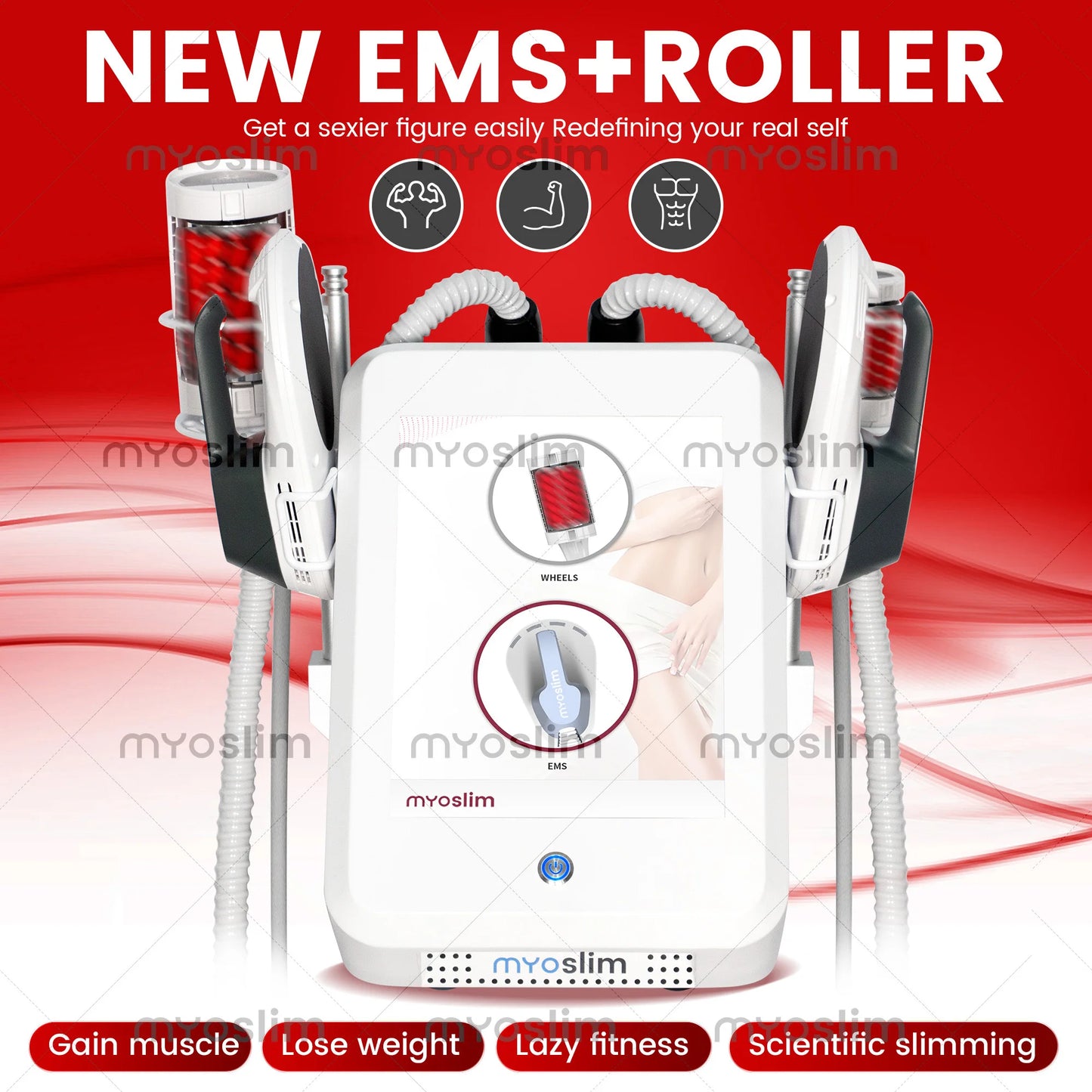 EMS Inner Ball Roller For Body Slimming And Muscle Gain