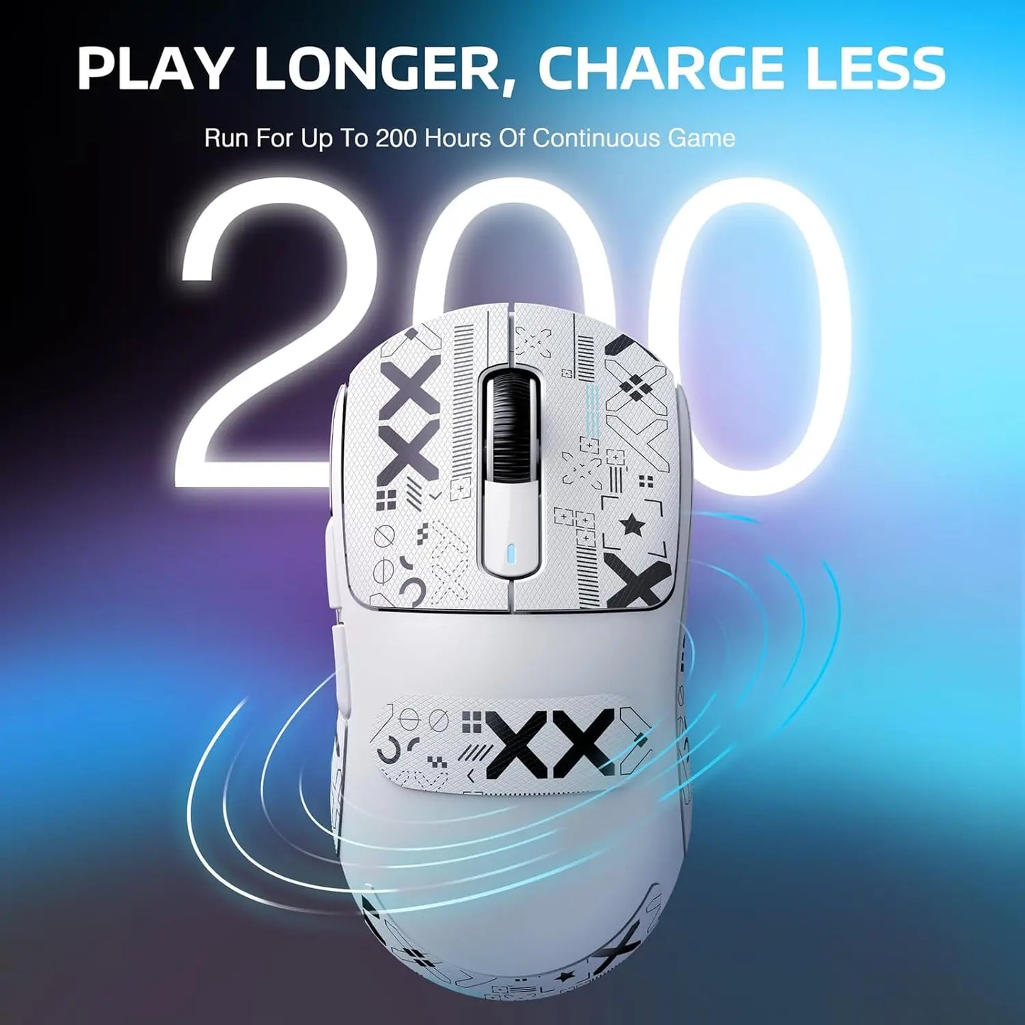 Attack Shark X3 Lightweight Wireless Gaming Mouse With PAW3395 Sensor