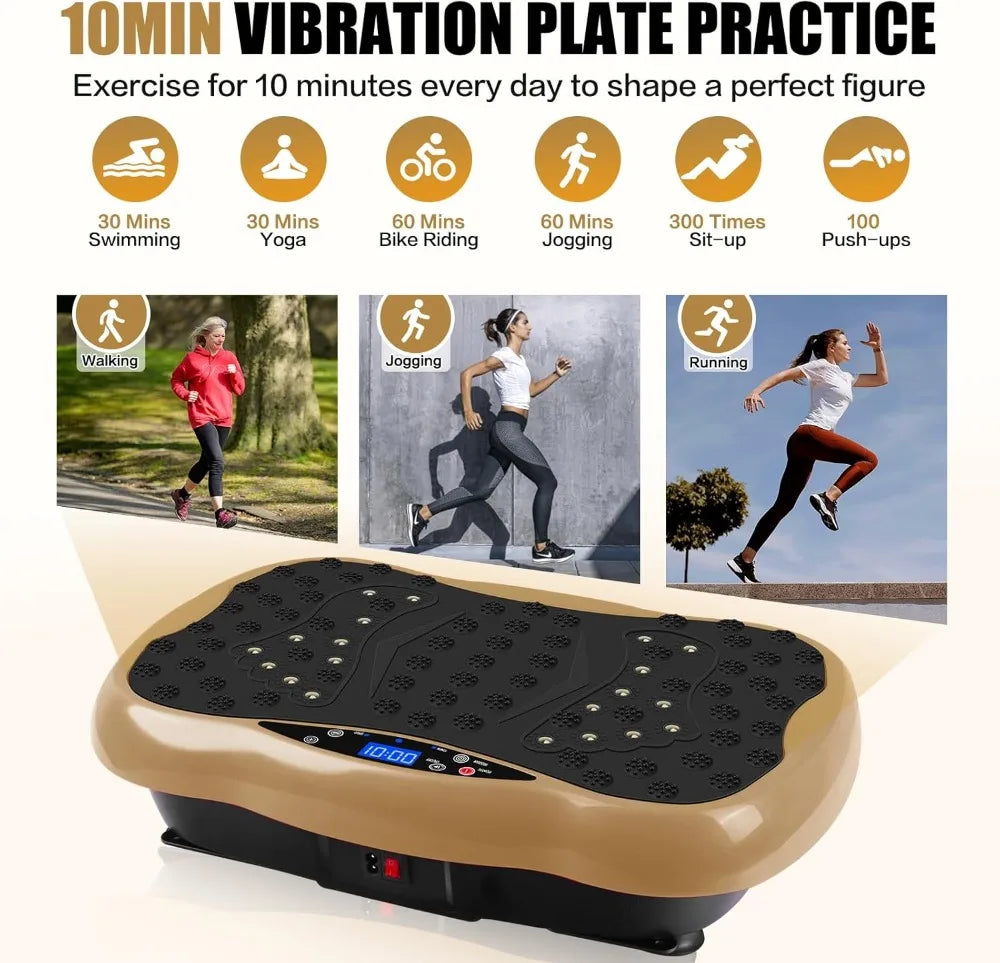 Full Body Vibration Platform for Weight Loss and Lymphatic Drainage