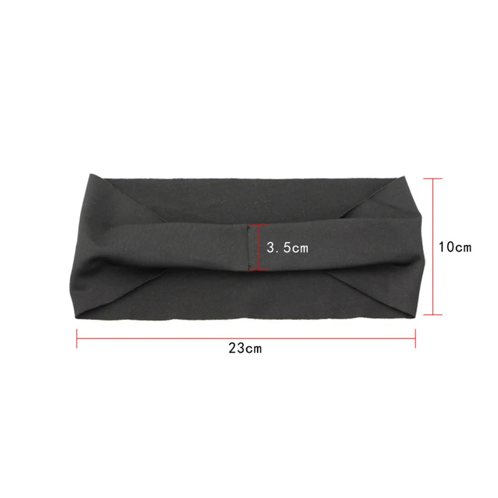 APWIKOGER Elastic Sports Headband For Men And Women SweatWicking