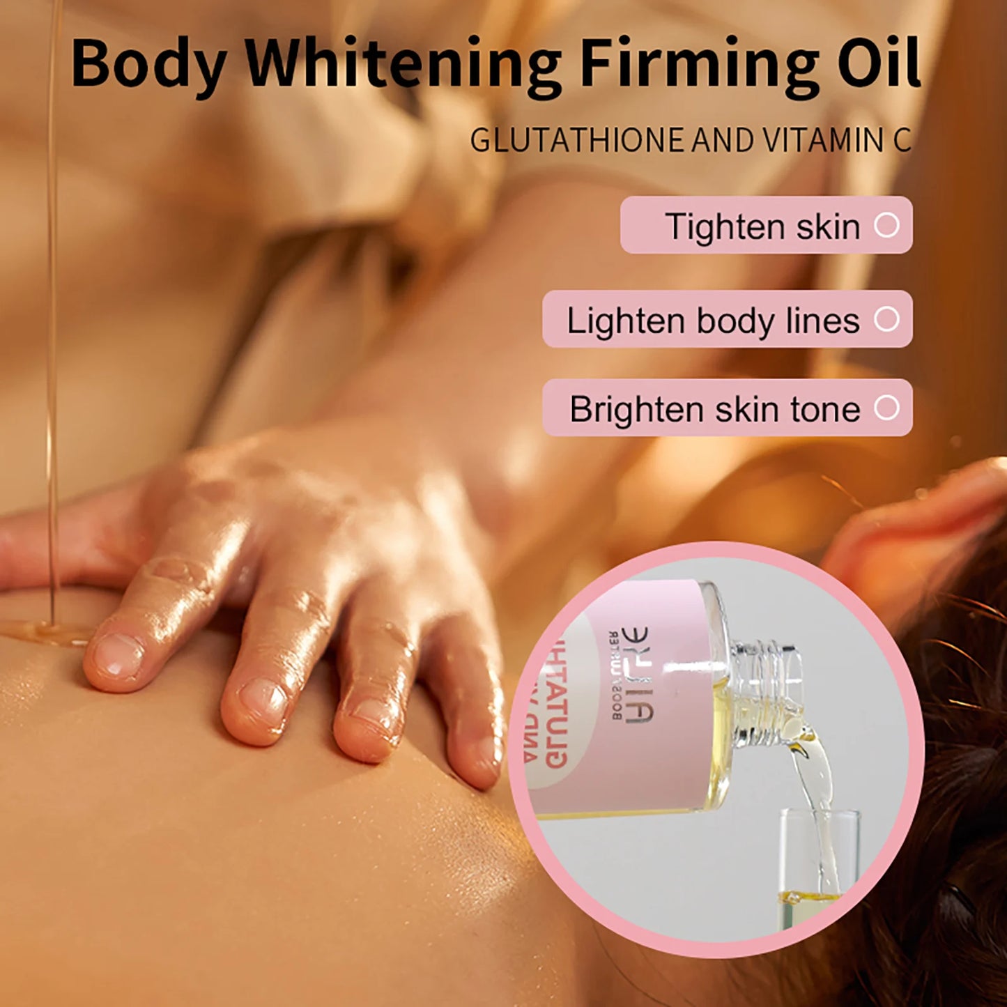 AILKE Vitamin C Moisturizing Whitening Massage Oil For All Skin