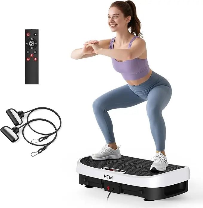 HTM Vibration Plate Fitness Platform 120 Levels Non Slip