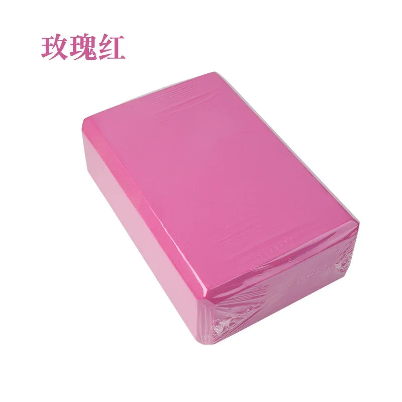 Yoga Blocks Foam Brick Set for Fitness and Stretching