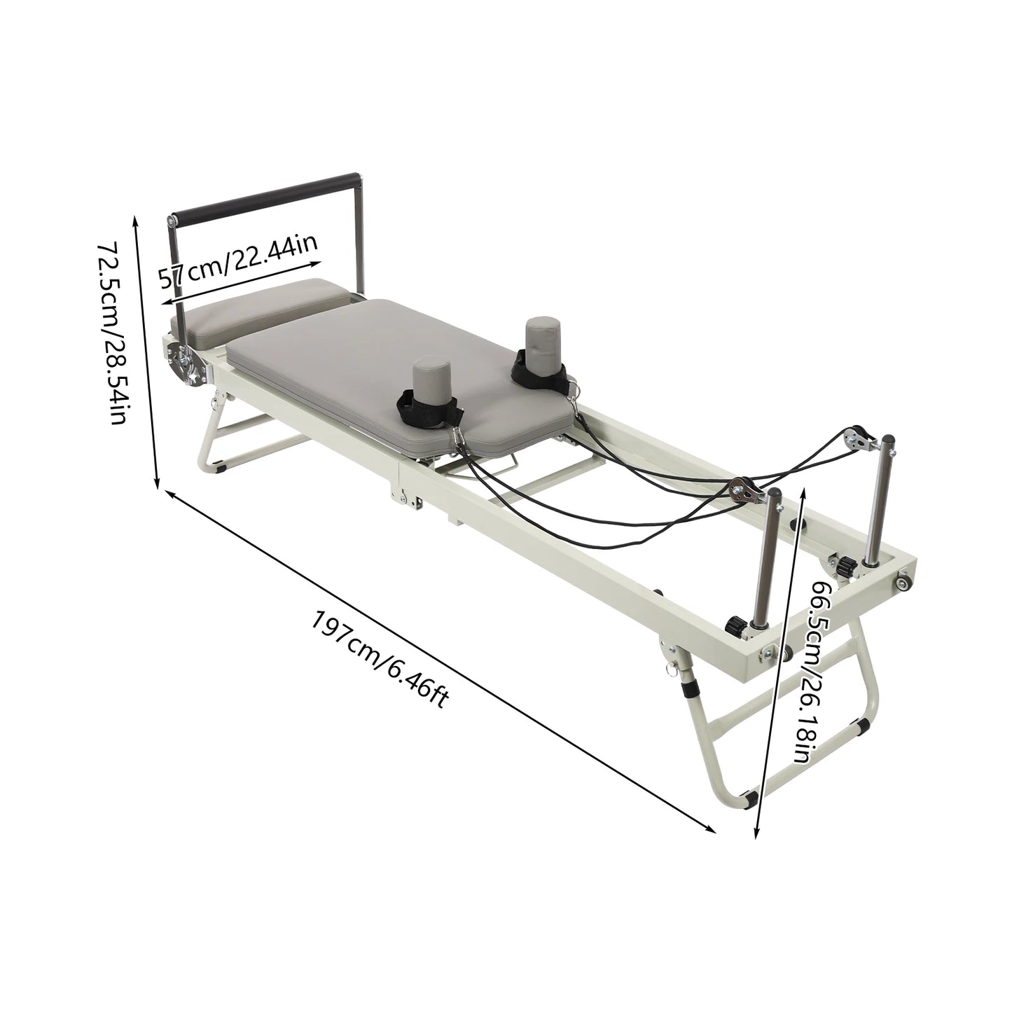 Pilates Rollaway Bed Performer Machine Fitness Equipment