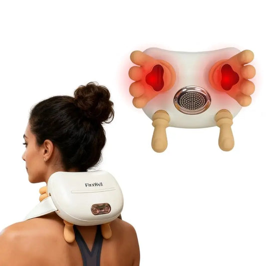 Shoulder And Neck Massager With 4D Kneading Heat Therapy