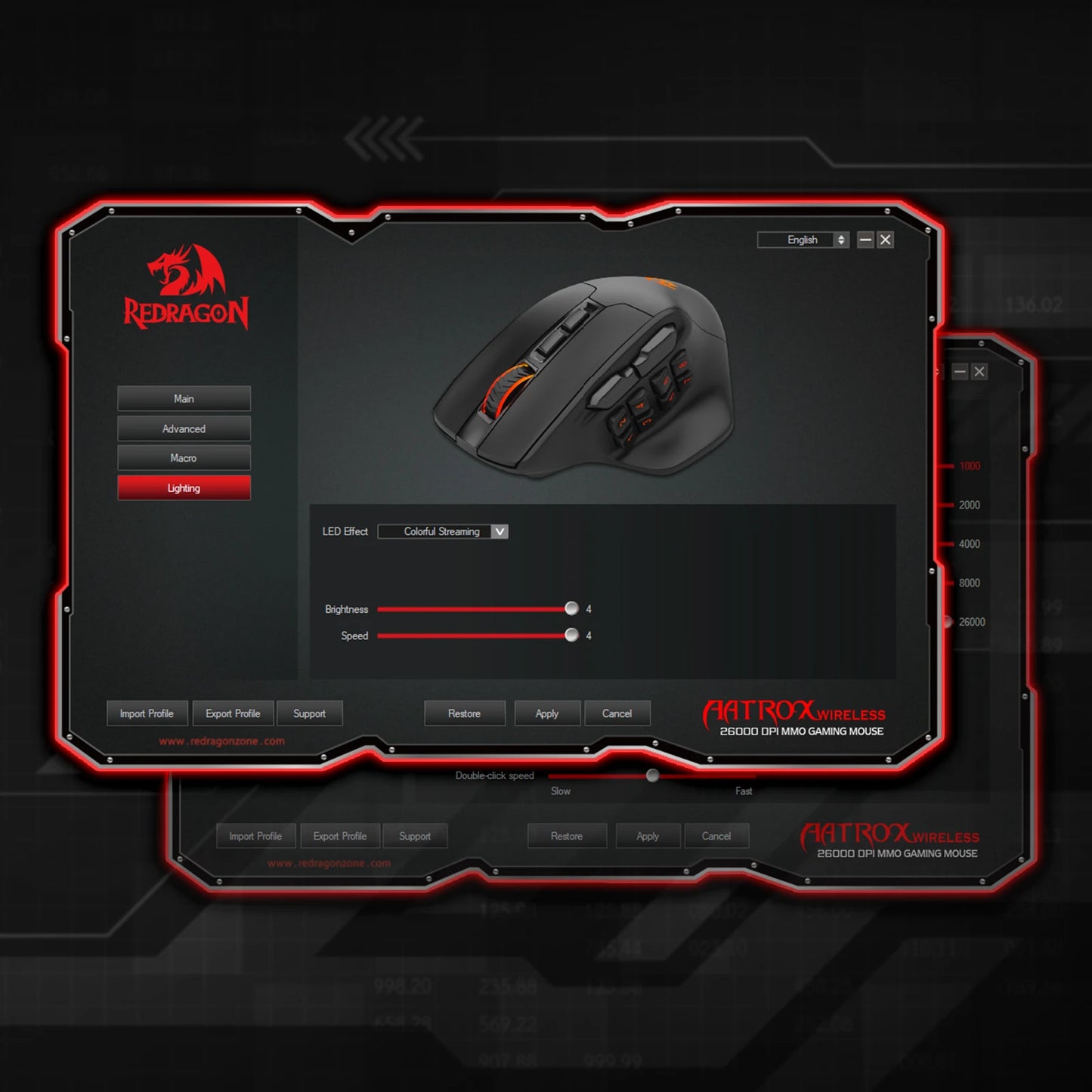 Redragon M811 Pro Wireless MMO Gaming Mouse With 15 Buttons