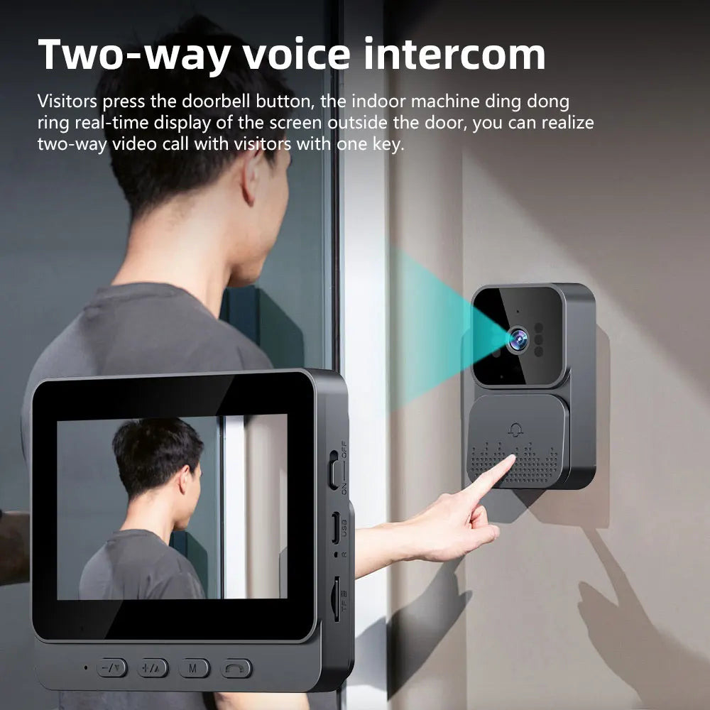 Smart Intercom And Video Doorbell With Night Vision
