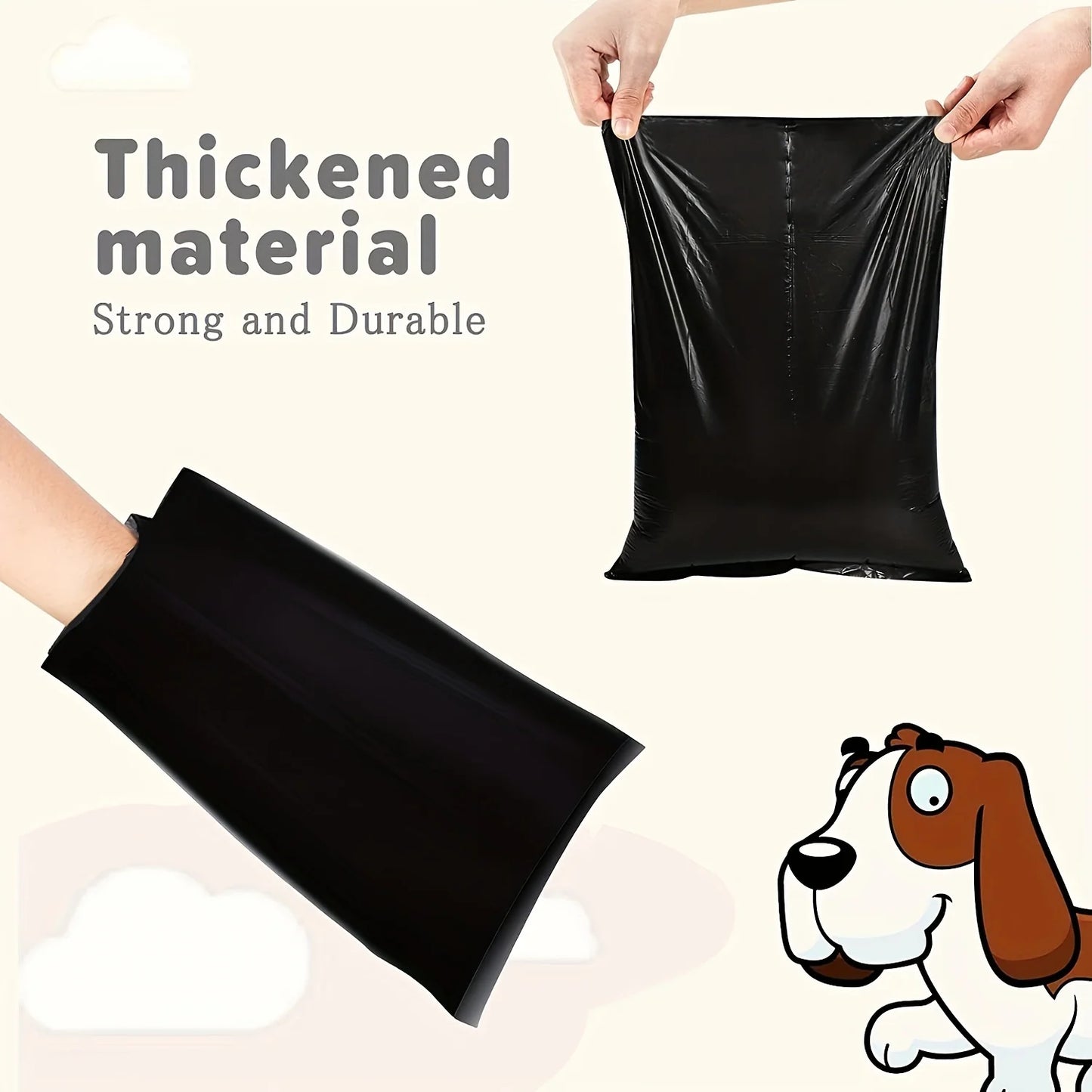 Dog Poop Bags Portable Waste Bags Durable Leak Proof