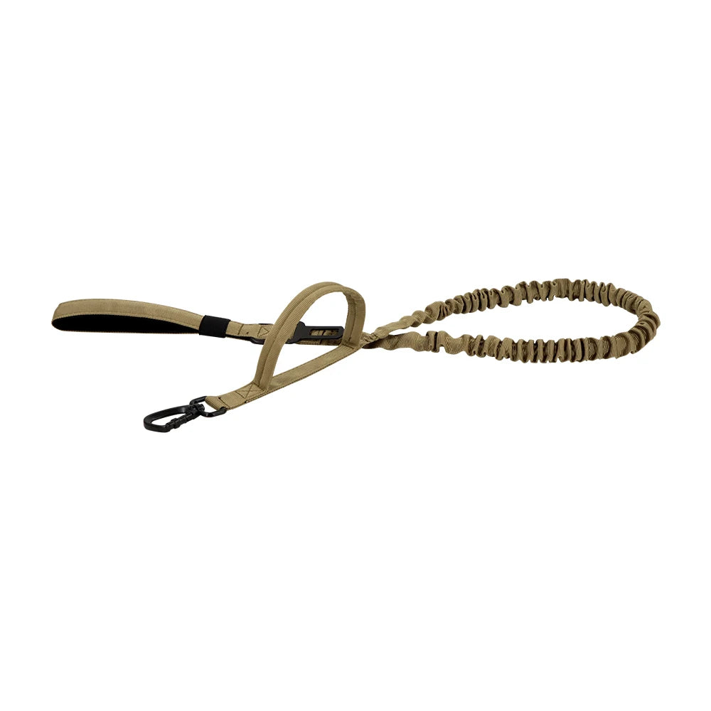PETRAVELCN Military Dog Leash Adjustable Quick Release With Dual Handles
