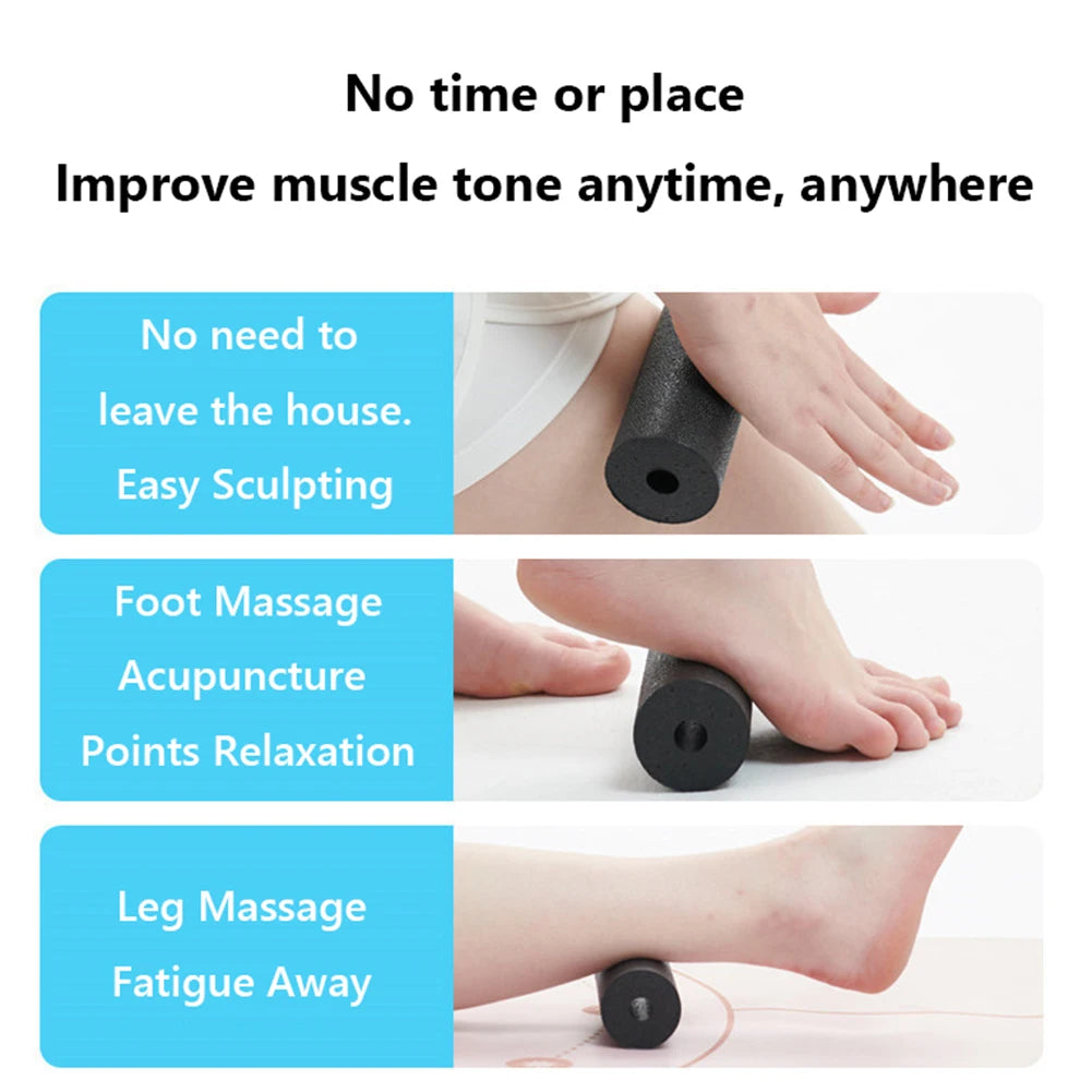 Alloet Mini Foam Roller Yoga Column Portable Massager for Fitness