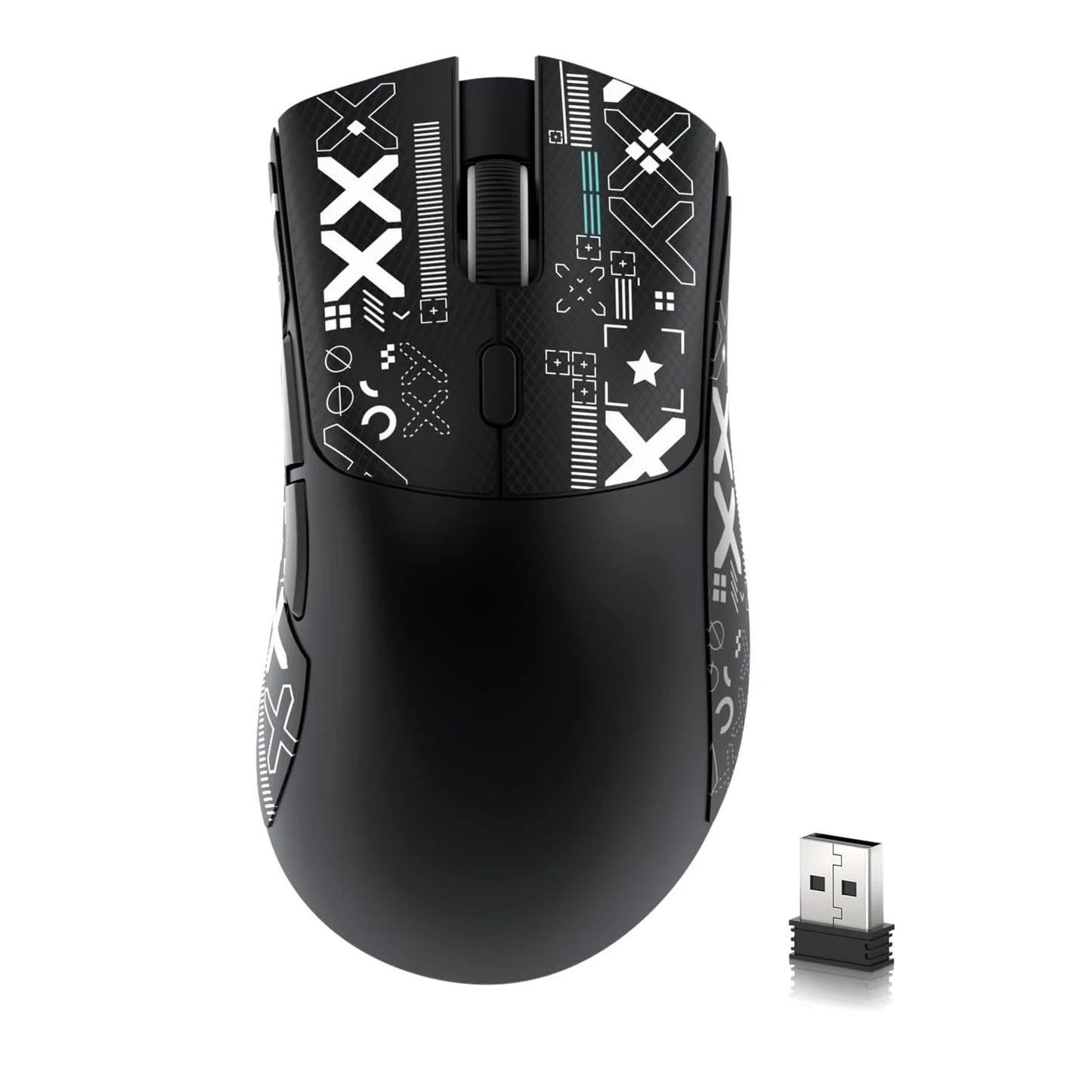 Attack Shark R1 Wireless Gaming Mouse Tri Mode Connectivity