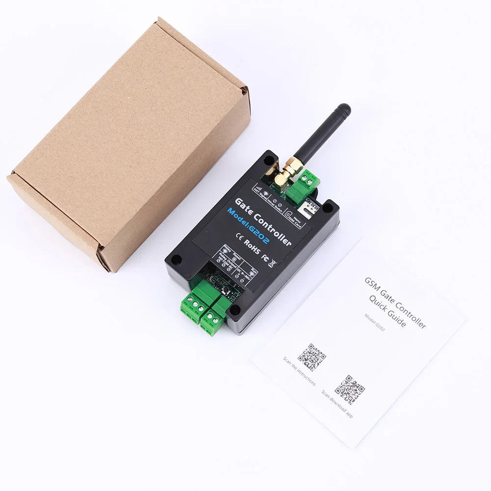 Alloet GSM Gate Opener Relay Switch for Remote Door Access