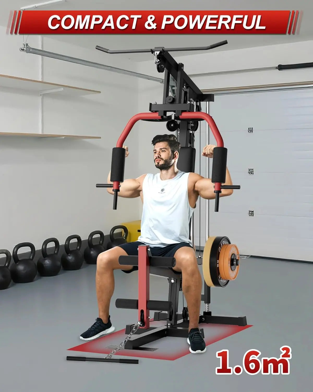 HiMISS All In One Home Gym System For Total Strength