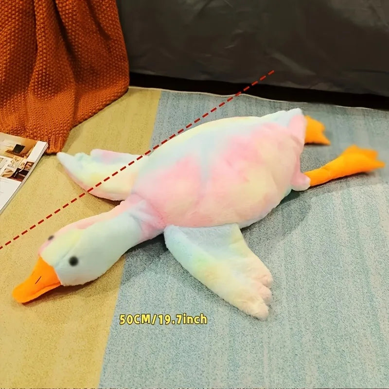 Soft Duck Plush Toy For Pets Anxiety Relief Dog And Cat Friendly Interactive
