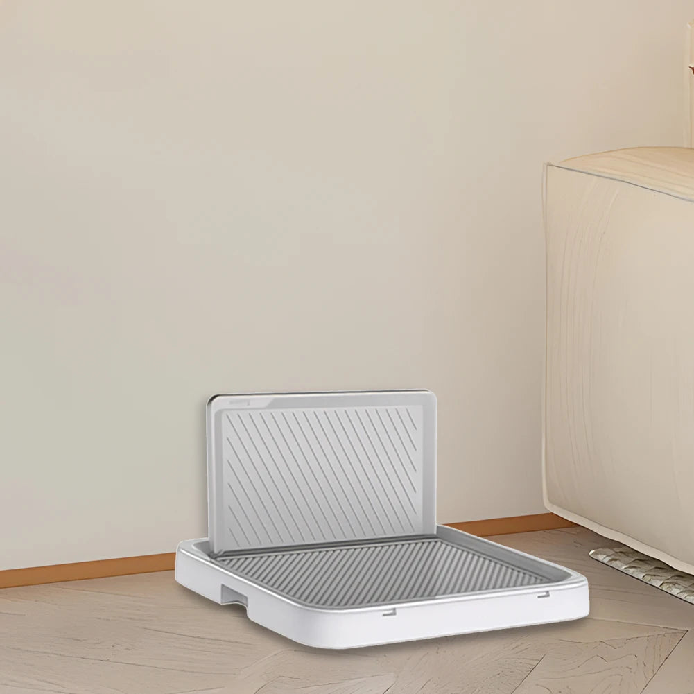 Alloet Dog Potty Tray With Anti-Splash Pee Wall Pan Trainer
