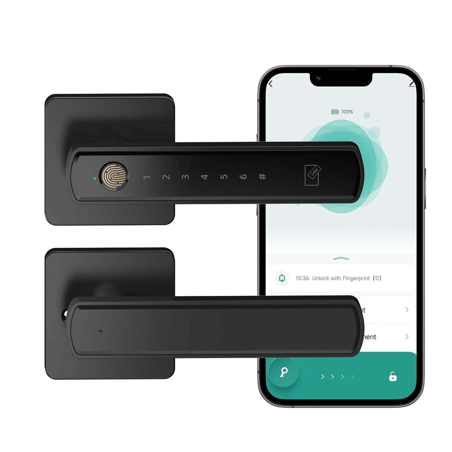 Viladepot Smart Lock Fingerprint Door Lock With App Control