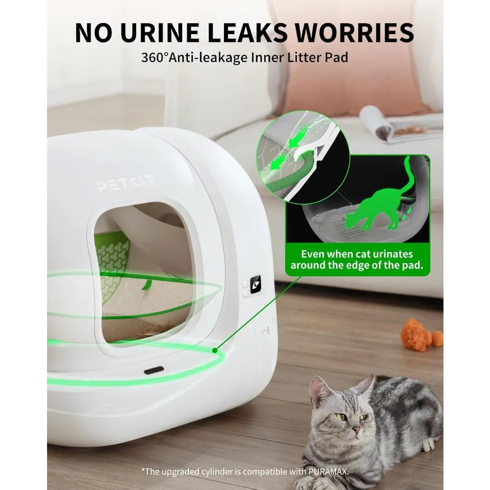 PuraMax 2 Automatic Self Cleaning Cat Litter Box With App Control