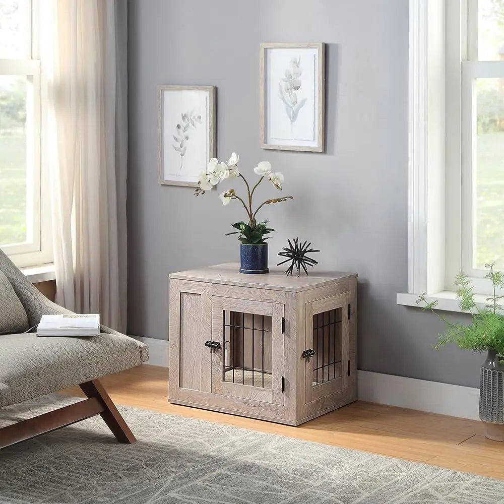 Furniture Style Indoor Dog Crate For Small Dogs And Cats