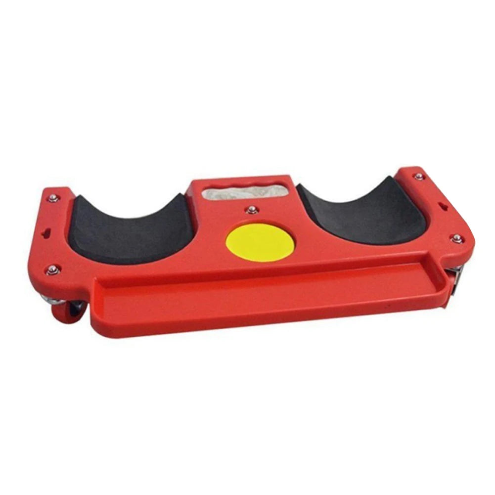 Rolling Knee Pad With Swivel Castors For Mechanic And Carpenter