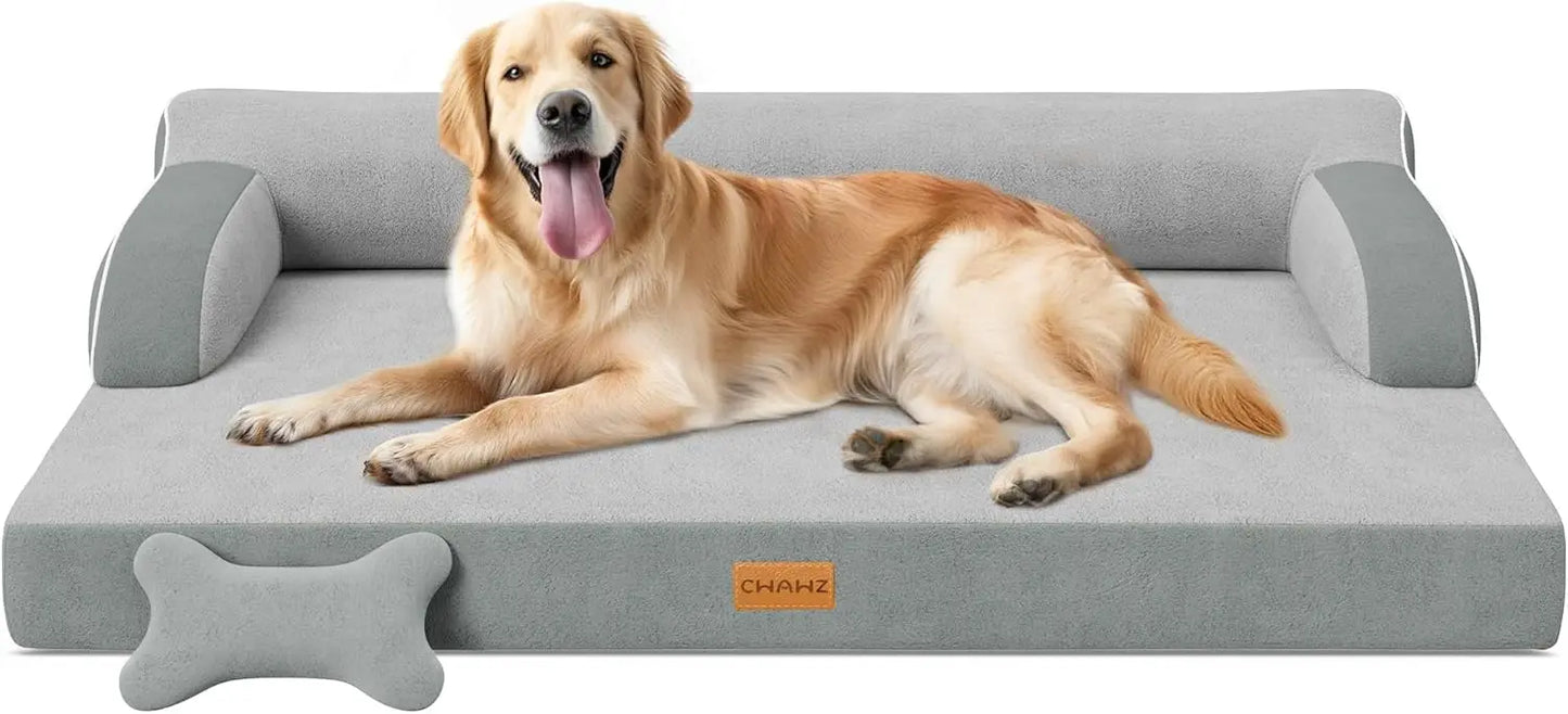 Orthopedic Dog Bed With Cooling Memory Foam And Nonslip Bottom