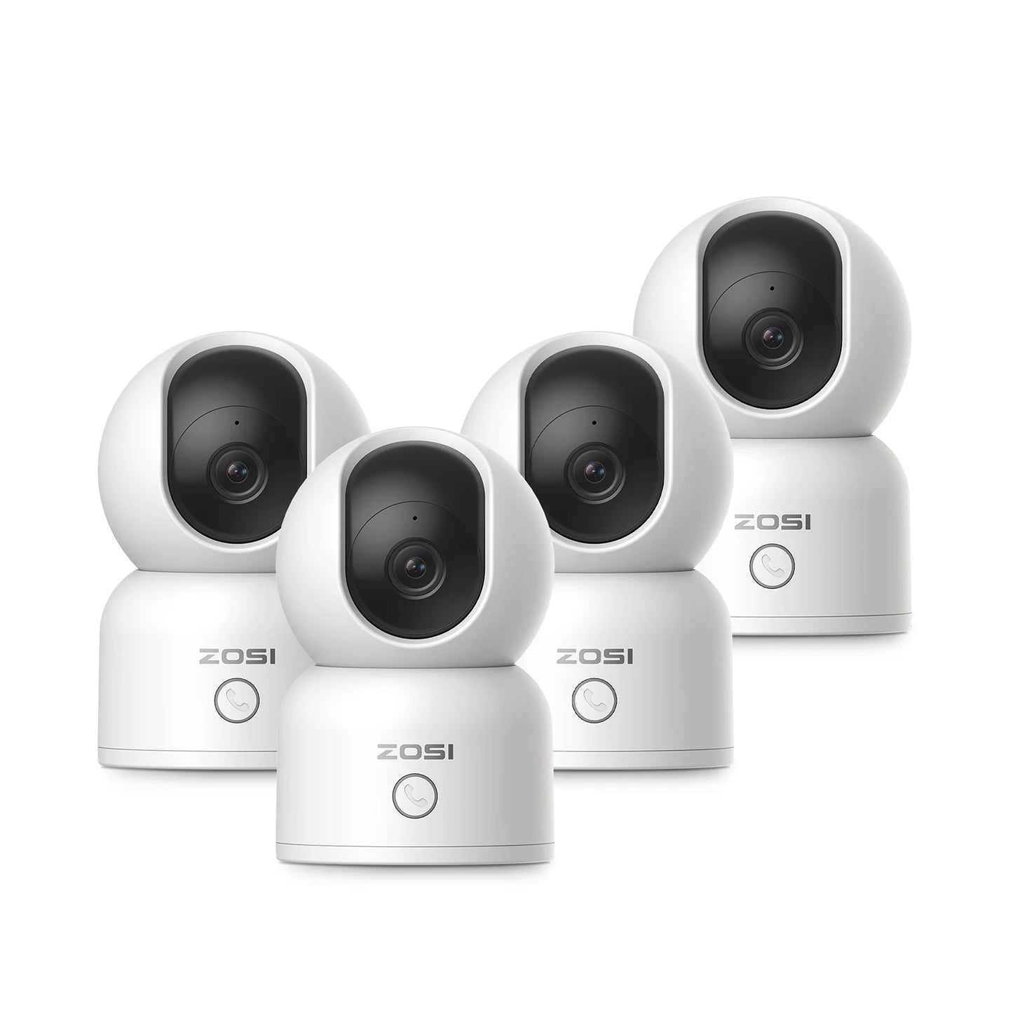 ZOSI 360 Smart Home Security Camera with AI Auto Tracking