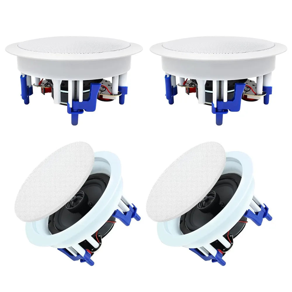 Herdio Bluetooth Ceiling Speaker System, Flush Mount, 600W