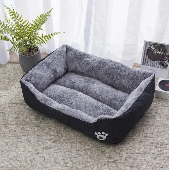 Plush Non-Slip Bite-Resistant Dog Bed For All Dogs