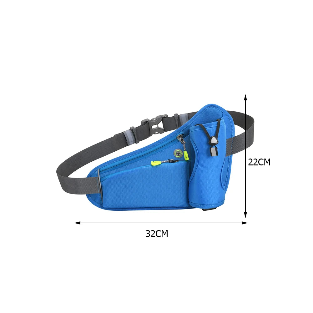 APWIKOGER Hydration Waist Bag Water Bottle Holder for Runners