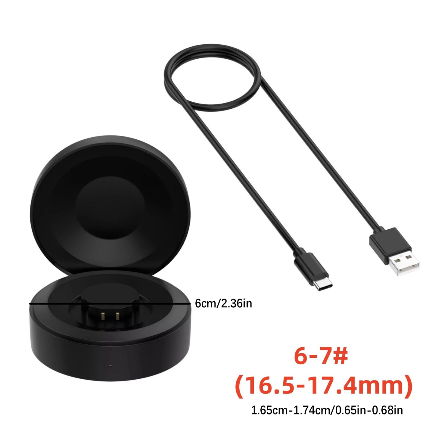 Wireless Ring Charging Case For Gen1 Gen2 Type C Portable