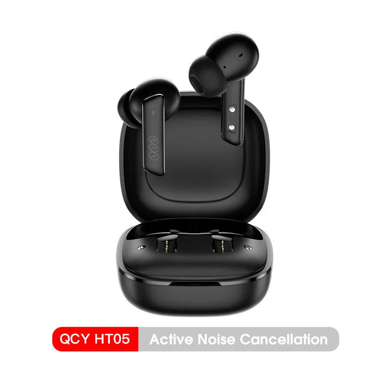 QCY HT05 ANC Wireless Earphones With 40dB Noise Cancellation
