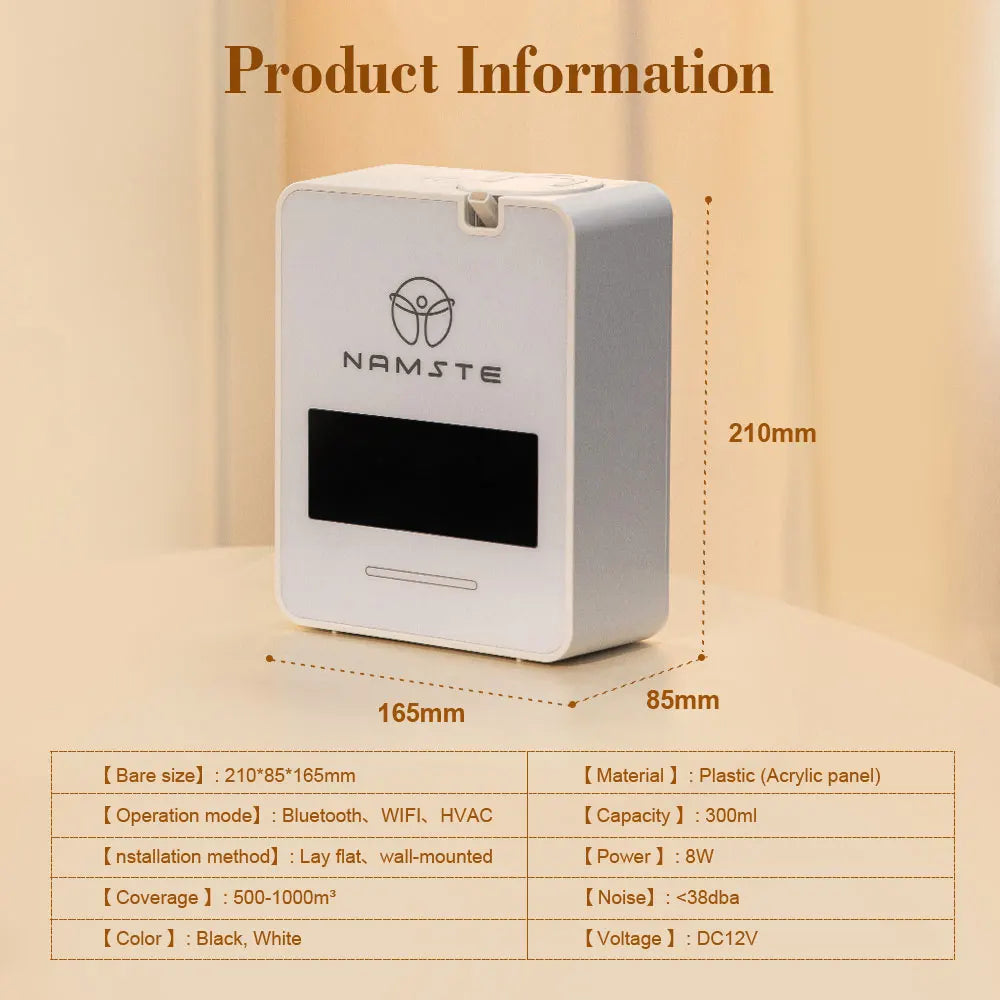 NAMSTEC WiFi Bluetooth Diffuser Aromatherapy 300ml