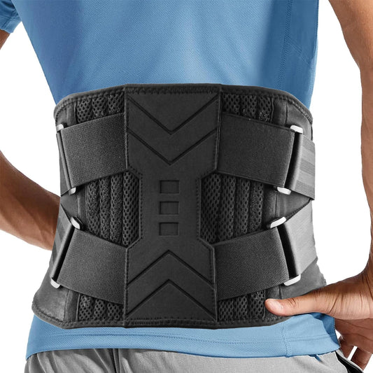 Breathable Lumbar Back Brace For Herniated Disc Pain Relief