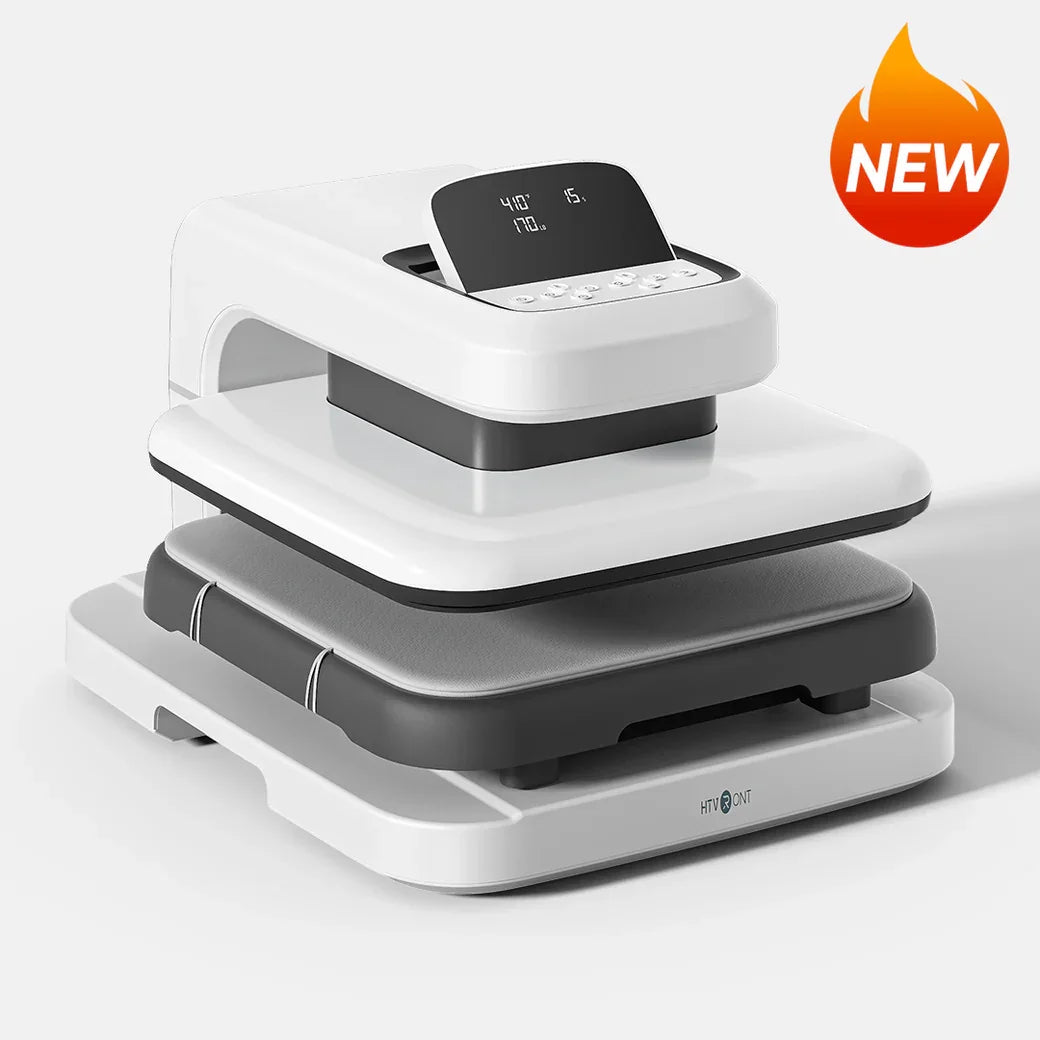 HTVRONT Auto Heat Press 2 For T Shirts And HTV Sublimation