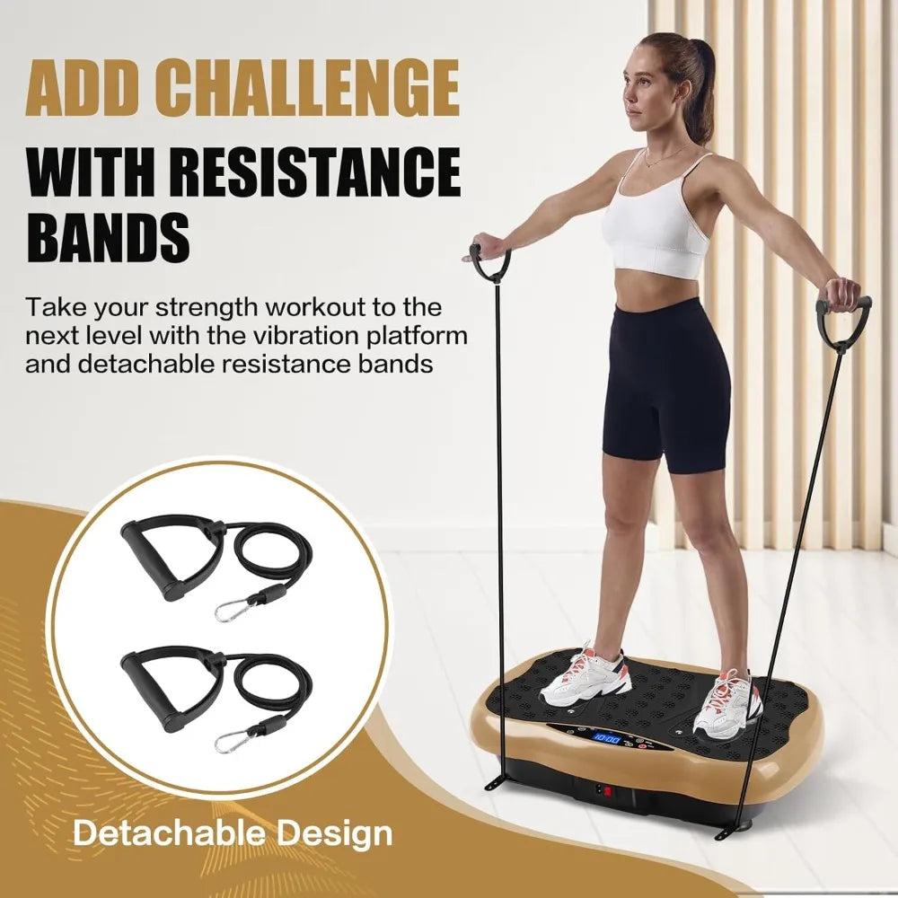Full Body Vibration Platform for Weight Loss and Lymphatic Drainage