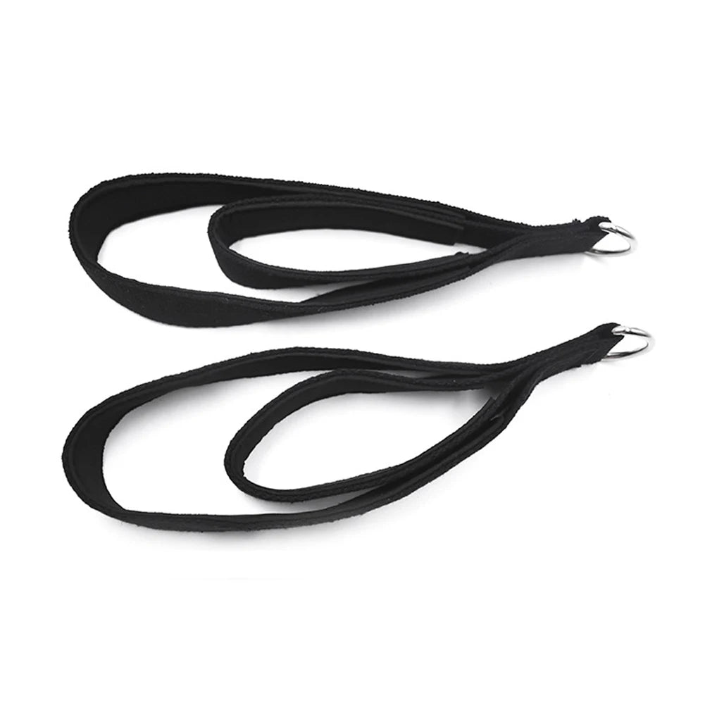 Pilates Double Loop Straps D-Ring Yoga Straps for Home Workouts
